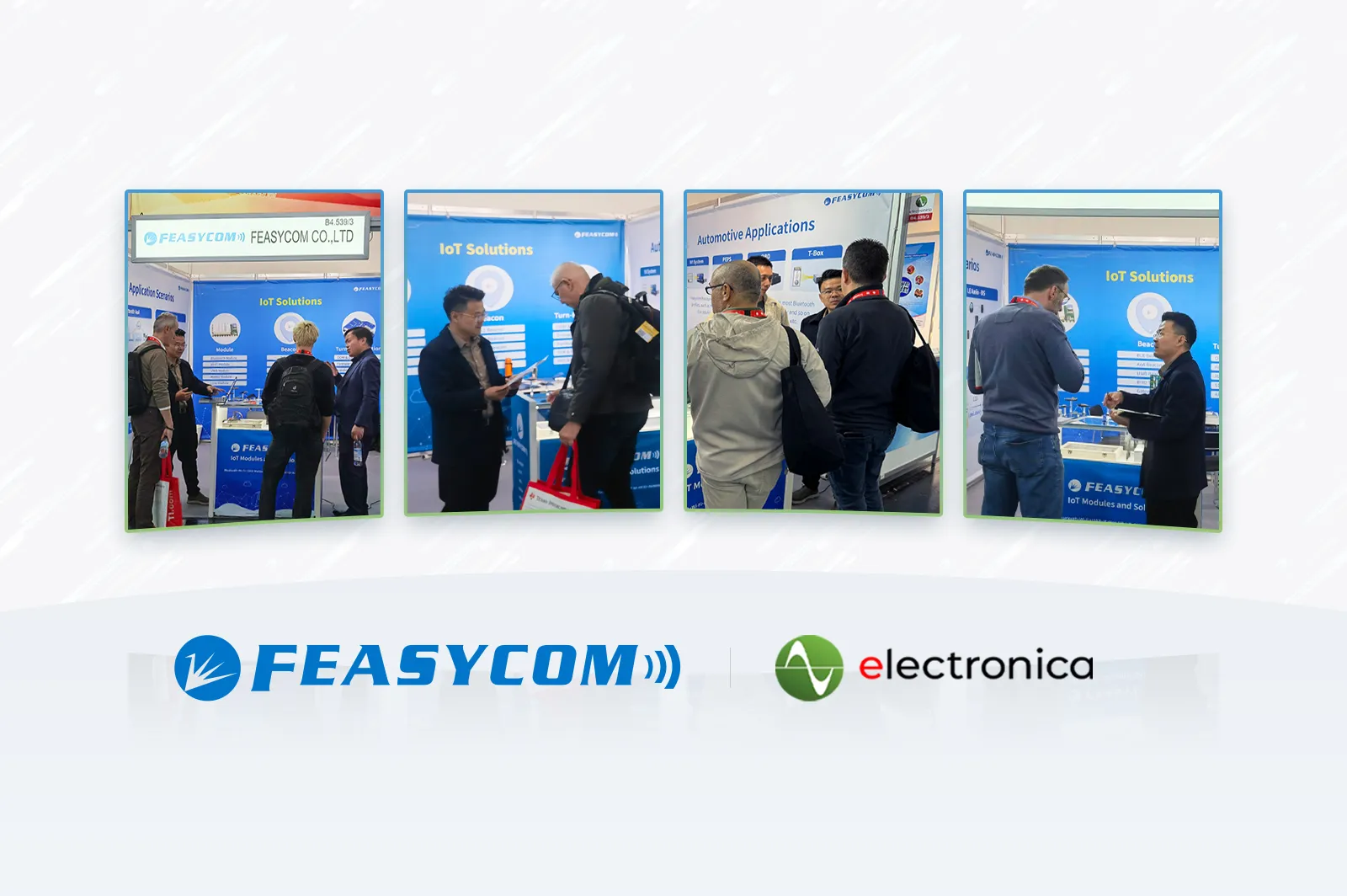 Feasycom Showcases at Electronica 2024 – Visit Us at Booth B4.539/3